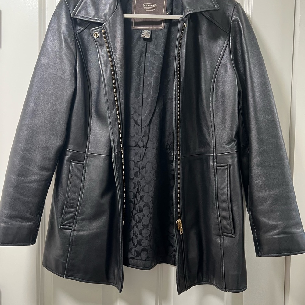 Vintage Coach Leather Jacket